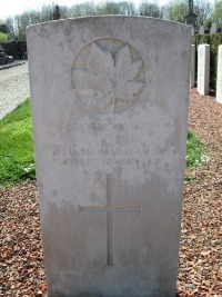 Frameries Communal Cemetery - Curry, W