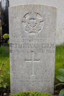 IRVINESTOWN CHURCH OF IRELAND CHURCHYARD - JOHNSTON, ALLAN STEWART