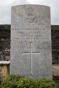 IRVINESTOWN CHURCH OF IRELAND CHURCHYARD - LANHAM, WALTER JAMES