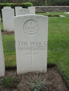 BROWN'S ROAD MILITARY CEMETERY, FESTUBERT - ALDERMAN, W