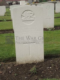 BROWN'S ROAD MILITARY CEMETERY, FESTUBERT - ANNAND, G
