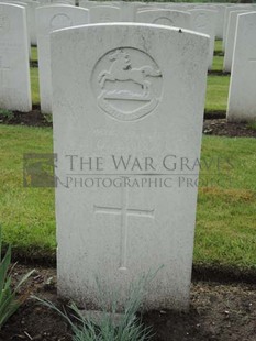 BROWN'S ROAD MILITARY CEMETERY, FESTUBERT - ASHDOWN, HENRY GEORGE