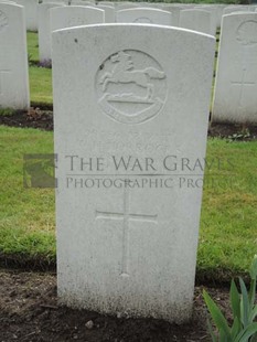 BROWN'S ROAD MILITARY CEMETERY, FESTUBERT - HORROCKS, W H