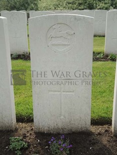 BROWN'S ROAD MILITARY CEMETERY, FESTUBERT - RIMMER, W