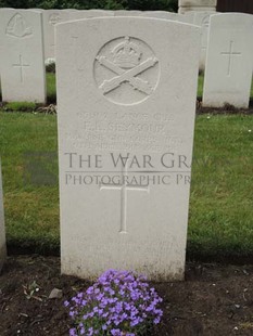 BROWN'S ROAD MILITARY CEMETERY, FESTUBERT - SEYMOUR, EDWARD LOUIS