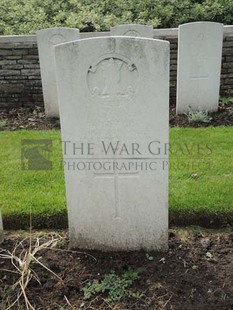 BROWN'S ROAD MILITARY CEMETERY, FESTUBERT - STEWART, I