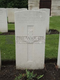 BROWN'S ROAD MILITARY CEMETERY, FESTUBERT - SULLIVAN, PATRICK