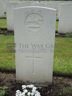 BROWN'S ROAD MILITARY CEMETERY, FESTUBERT - WILLIAMS, W H