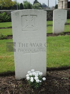 BROWN'S ROAD MILITARY CEMETERY, FESTUBERT - WRIGHT, ALBERT ARTHUR