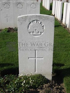RUE-PETILLON MILITARY CEMETERY, FLEURBAIX - ANDREWS, EDWARD BERTRAM