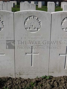 RUE-PETILLON MILITARY CEMETERY, FLEURBAIX - ATKINSON, ROBERT PETER