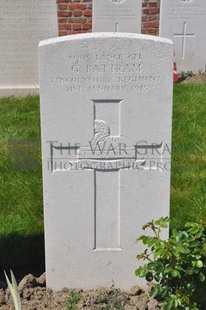 RUE-PETILLON MILITARY CEMETERY, FLEURBAIX - BATTRAM, G