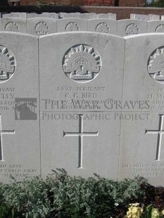 RUE-PETILLON MILITARY CEMETERY, FLEURBAIX - BIRD, CECIL GEORGE
