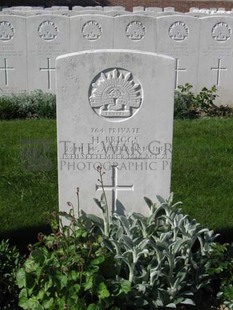 RUE-PETILLON MILITARY CEMETERY, FLEURBAIX - BRIGGS, HAROLD
