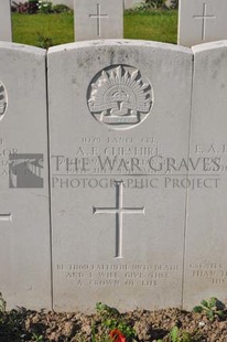 RUE-PETILLON MILITARY CEMETERY, FLEURBAIX - CHESHIRE, ARTHUR ERIC
