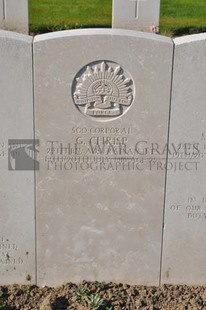 RUE-PETILLON MILITARY CEMETERY, FLEURBAIX - CHRISP, GLENWYLLN