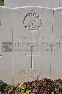 RUE-PETILLON MILITARY CEMETERY, FLEURBAIX - CONISBEE, ARTHUR RUPERT