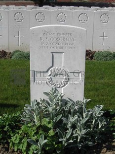 RUE-PETILLON MILITARY CEMETERY, FLEURBAIX - COSGROVE, ROBERT STUART