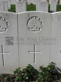 RUE-PETILLON MILITARY CEMETERY, FLEURBAIX - CRACKNELL, RALPH BERTRAM WEBB