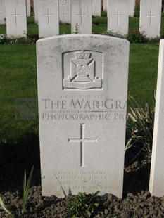 RUE-PETILLON MILITARY CEMETERY, FLEURBAIX - DOWDELL, W
