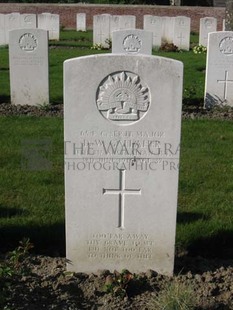 RUE-PETILLON MILITARY CEMETERY, FLEURBAIX - GALLAHER, DOUGLAS WALLACE