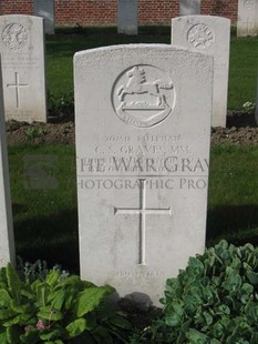 RUE-PETILLON MILITARY CEMETERY, FLEURBAIX - GRAVES, CHARLES STANLEY