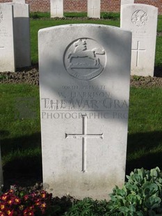 RUE-PETILLON MILITARY CEMETERY, FLEURBAIX - HARRISON, WILFRED