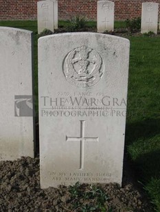RUE-PETILLON MILITARY CEMETERY, FLEURBAIX - HERN, ARTHUR JOHN