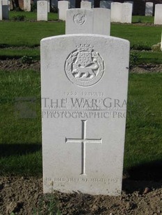 RUE-PETILLON MILITARY CEMETERY, FLEURBAIX - HODGSON, HENRY