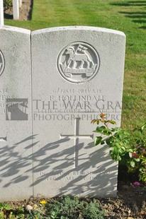 RUE-PETILLON MILITARY CEMETERY, FLEURBAIX - HOLLINDALE, ERNEST