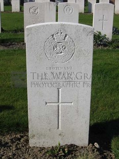 RUE-PETILLON MILITARY CEMETERY, FLEURBAIX - JERVIS, ROBERT NORRIE