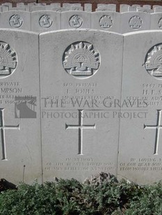 RUE-PETILLON MILITARY CEMETERY, FLEURBAIX - JONES, EDWARD