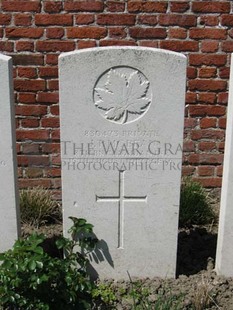 RUE-PETILLON MILITARY CEMETERY, FLEURBAIX - McBEAN, JOHN PETERS