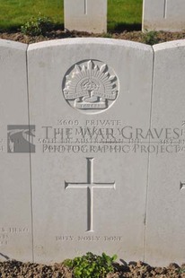 RUE-PETILLON MILITARY CEMETERY, FLEURBAIX - MISKELLY, JAMES PATRICK