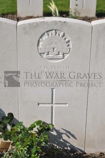 RUE-PETILLON MILITARY CEMETERY, FLEURBAIX - MURPHY, EDWARD PETER
