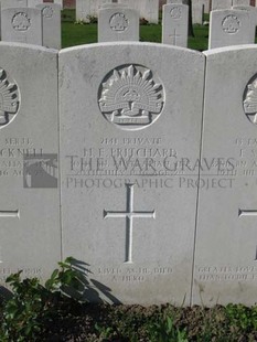 RUE-PETILLON MILITARY CEMETERY, FLEURBAIX - PRITCHARD, HERBERT ERNEST
