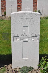 RUE-PETILLON MILITARY CEMETERY, FLEURBAIX - SIMON, JAMES WILLIAM