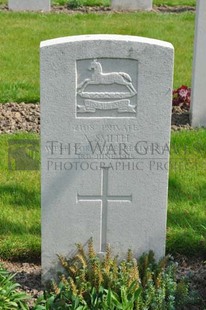 RUE-PETILLON MILITARY CEMETERY, FLEURBAIX - SMITH, A