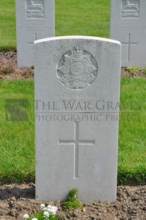 RUE-PETILLON MILITARY CEMETERY, FLEURBAIX - STOCK, H