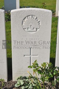 RUE-PETILLON MILITARY CEMETERY, FLEURBAIX - TILLEY, CLARENCE JAMES