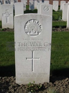 RUE-PETILLON MILITARY CEMETERY, FLEURBAIX - TOMLINS, FRANK
