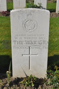 RUE-PETILLON MILITARY CEMETERY, FLEURBAIX - WEBSTER, W H