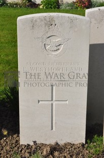RUE-PETILLON MILITARY CEMETERY, FLEURBAIX - WESTMORELAND, E