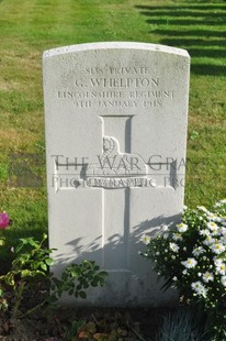 RUE-PETILLON MILITARY CEMETERY, FLEURBAIX - WHELPTON, G