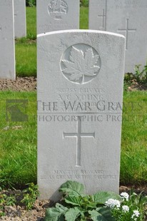 RUE-PETILLON MILITARY CEMETERY, FLEURBAIX - YOUNG, ARTHUR CECIL