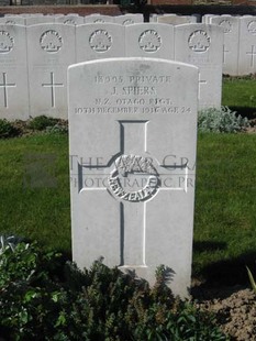 RUE-PETILLON MILITARY CEMETERY, FLEURBAIX - SPIERS, JAMES