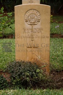 BEIRUT WAR CEMETERY - WESTON, NORMAN ARTHUR