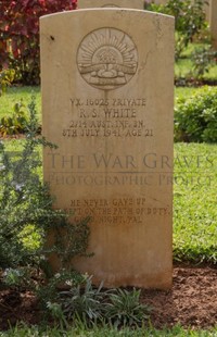 BEIRUT WAR CEMETERY - WHITE, RUPERT STUART