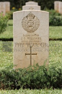 BEIRUT WAR CEMETERY - WILLIAMS, JOHN OSBORNE
