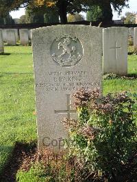 Combles Communal Cemetery Extension - Baker, Bertie